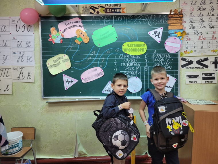 ПОСВЯЩЕНИЕ ПЕРВОКЛАССНИКОВ В ПЕШЕХОДЫ?.